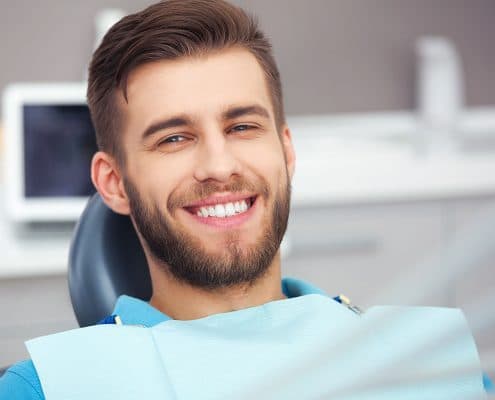 man-dental-chair