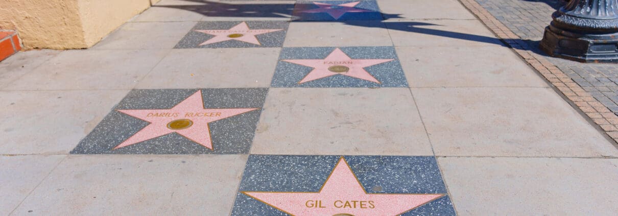 Walk of the Stars Palm Springs