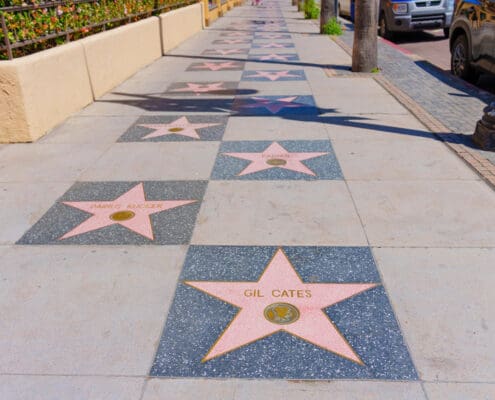 Walk of the Stars Palm Springs